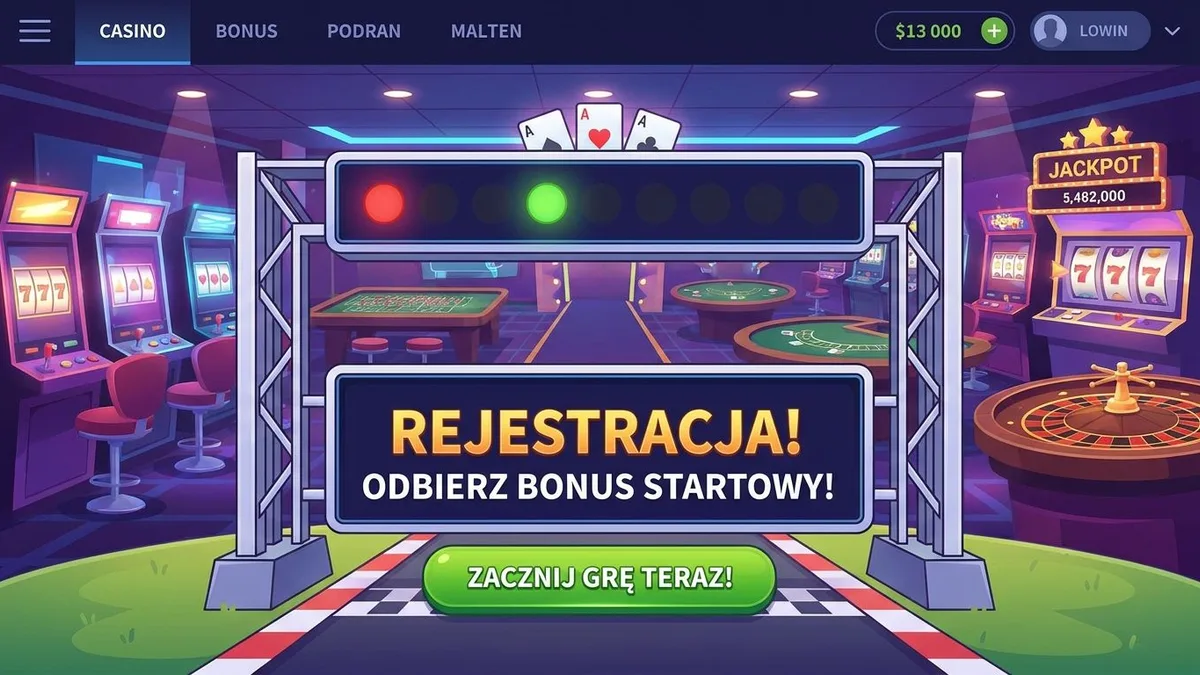 Rejestracja z bonusem